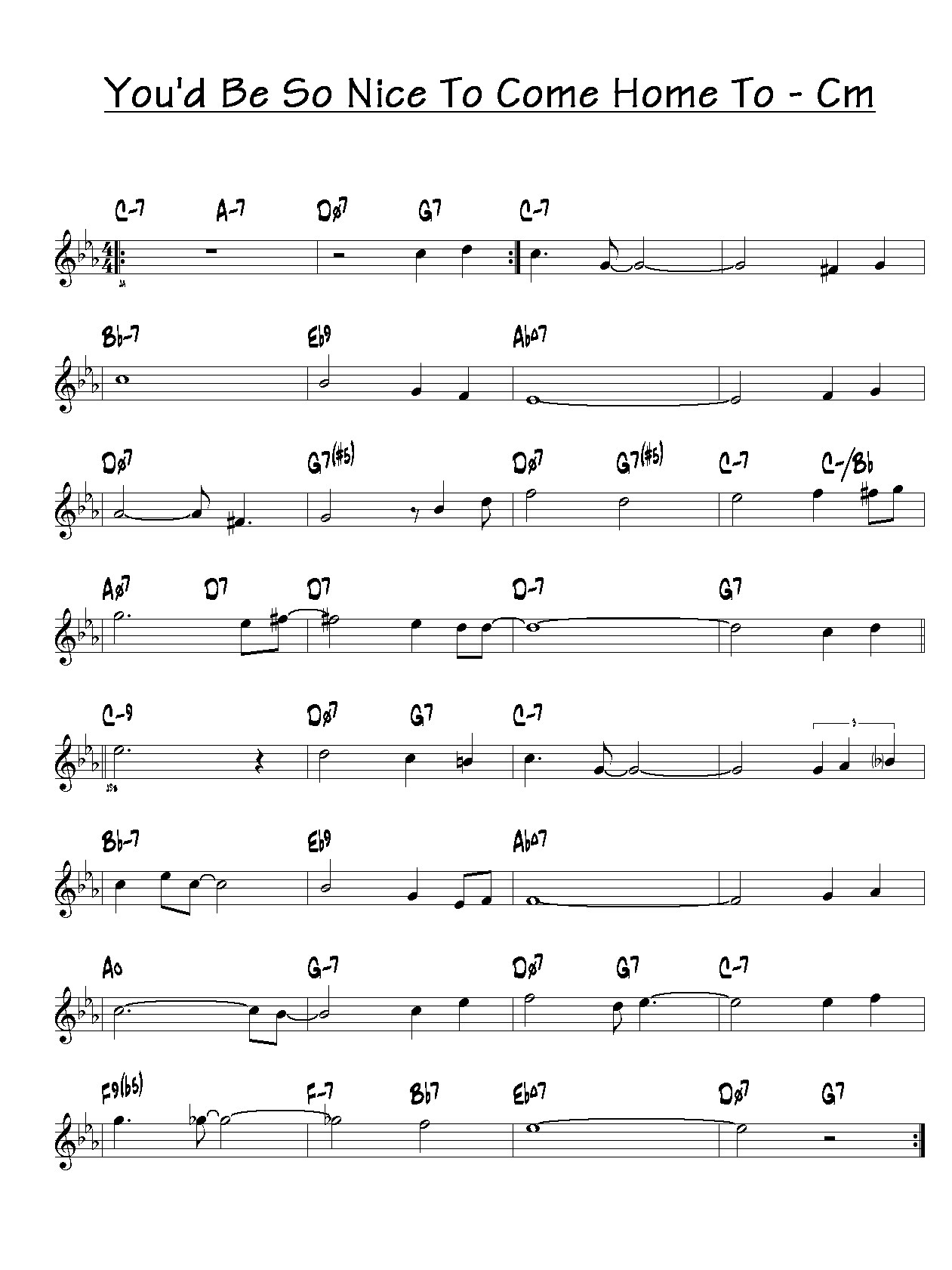 So What Lead Sheet / Jazz Standard Realbook chart MISTY guitar Jazz